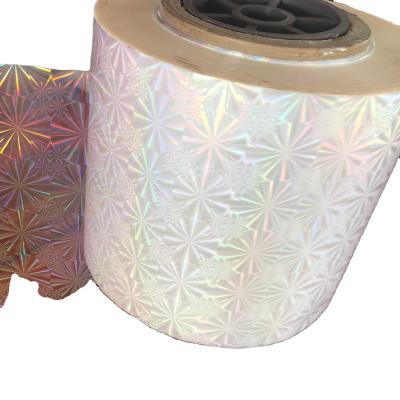 China Moisture Proof Holographic Lamination Film for Customized Packing Design 100-1500mm for sale