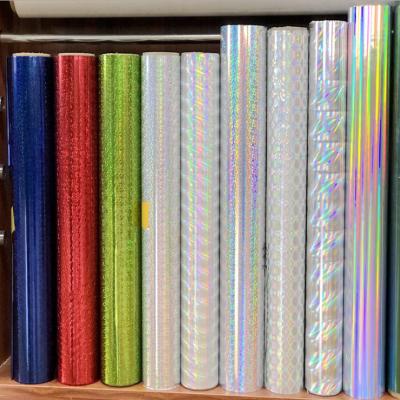 China Self Adhesive Laser Holographic Film 1180mm Width Antistatic for sale