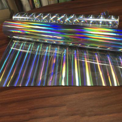 China Custom Opaque Decorative Holographic Film 1800mm Width Multiple Extrusion for sale