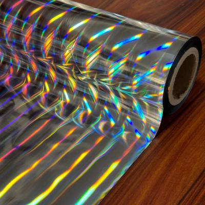 China UV Printable Holographic Transfer Film Roll 12 Micron 15 Micron for sale