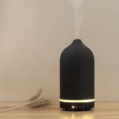 China 2021 Outdoor Bestselling 5 Colors Private Label 100ml Ceramic Aroma Diffuser Stone Clay Essential Oil Stock Available Custom for sale