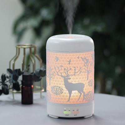 China Luxury Style Electronic Mist Air Freshener 100ml Essential Oil Aroma Aromatherapy Ceramic Oil Spray Diffuser With Timer Setting for sale