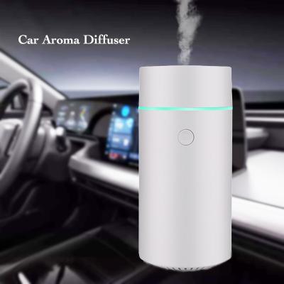 China 2021 New 80ml USB Ultrasonic Car Diffuser Ultrasonic Car Diffuser Electric Air Humidifier Aromatherapy Essential Oil Car Aroma Diffuser for sale