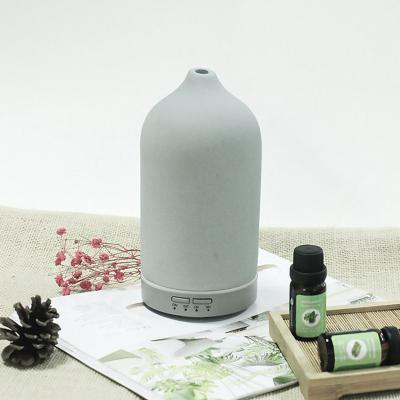 China Outdoor Ceramic Air Freshener Fragrance Humidifiers Oil Aroma Diffuser 100ml Stone Clay Essential Oil Ceramic Diffuser for sale