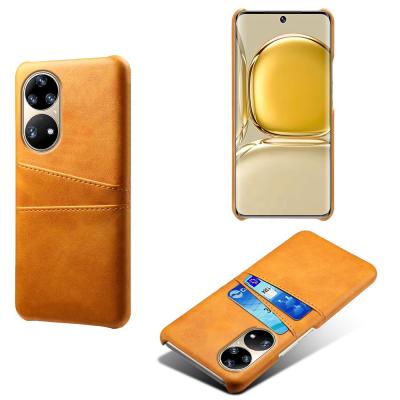 China Anti-fall For Huawei P50 Slim PU Leather Cover Wallet Case With 2 Card Slots For Huawei P40 P30 P20 Pro, Join 40 30 20 for sale