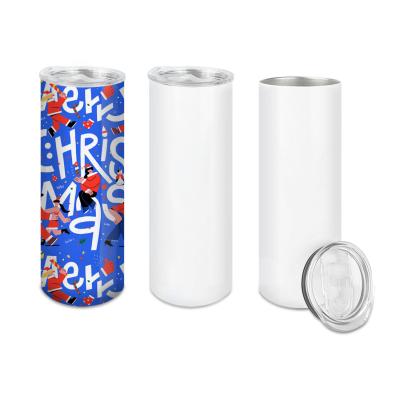 China Business USA Warehouse Sublimation Stainless Steel Tumbler 20 Ounce Insulated Vacuum Flask Empty Water Bottles for sale