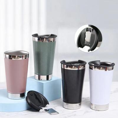 China 2022 Viable New Arrival Beer Bottle Cooler With Opener Amazon Seller Product Stainless Steel Hot Water Bottle Vacuum Flask With Handle for sale