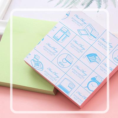 China Office Supplies Self Adhesive Sticky Notes Guangzhou Promotional Self Adhesive Memo Pad for sale