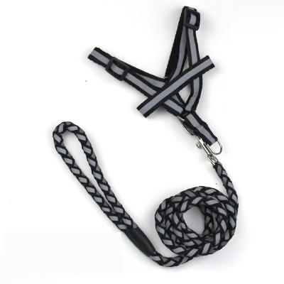 China Sustainable Look Round Chest Ties Reflective Dog Traction Rope With Dog And Cat Dog Traction Rope for sale