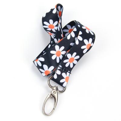 China Promotional Spring Lanyard Custom Sublimation Gift Lanyard With Custom Logo for sale