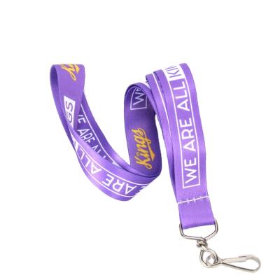 China New Design Promotional Gift Logo Printed Lanyard Sublimation Custom Lanyard Multicolor With Metal Hook for sale