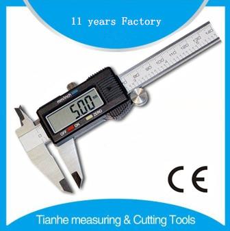 China High precision 150 stainless steel 200 300 mm Digital LCD vernier calipers electronic factory from china supplier for sale