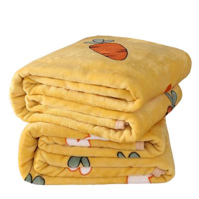 China Manufacturer Wholesale 220GSM Sorts Size Anti-static Custom Soft Bed Blanket For All Season for sale