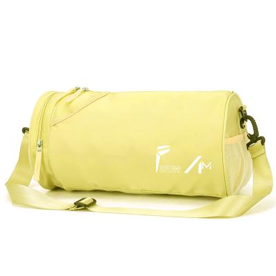 China New Designed Gym Nylon Bag Sports Fashion Minimalism Travel Weekend Workout Beach Yoga Fleece Waterproof Dancing Bag for sale