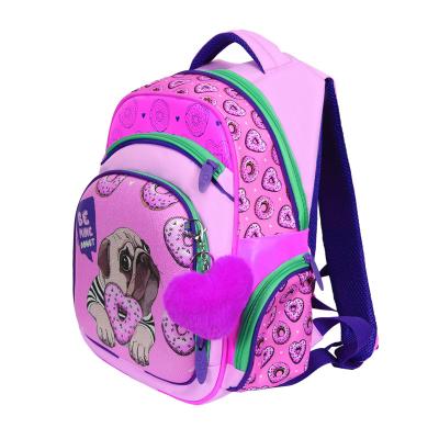 China EVA Ergonomic Cartoon Primary School Backpack Student Hard Bags Light Ergonomic Premium Weight Back To School Bags for sale