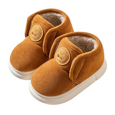 China Cute Fashion Mickey Head Wholesale Kids Warm Winter Breathable Shoes Boots Winter Girls And Boys Children Casual Boots For Children Waterproof for sale