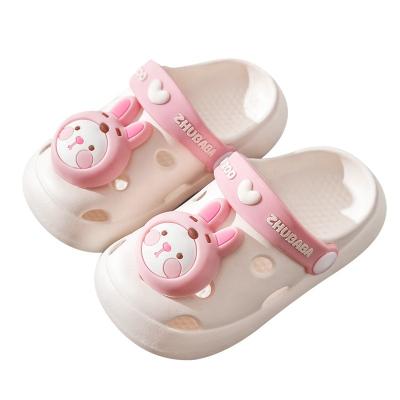 China ZHUBABA Little Girls Kid Boys Summer Children Waterproof Sandals Shoes Cute External Use Soft Slippers Beach Slippers for sale