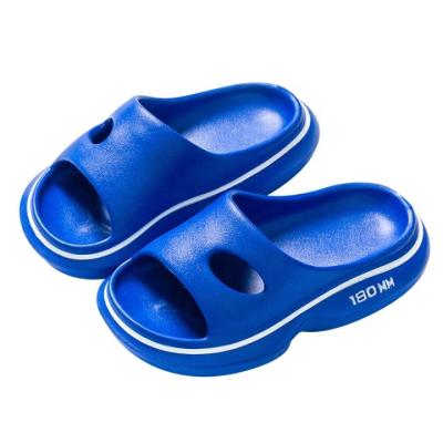 China ZHUBABA Lightweight Kids Slippers Thick Bottom Shoes For Kids Summer Waterproof With Charms Girl Sandal Slipper With Charm for sale