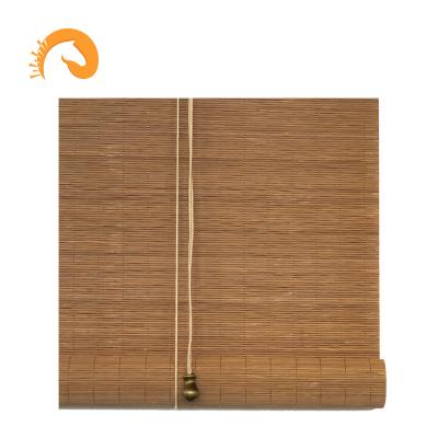 China Eco-friendly Japanese Style Bamboo Curtains Zen Balcony Balcony Canopy Retro Shading Free Logo Customized Curtains For Factory Price for sale