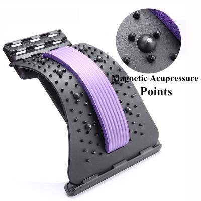 China New Back Relief Back Relief Lumbar Head Lumbar Stretcher Massager Lumbar Support Pain Relief Back Stretcher Relaxation Spine Support Fitness Equipment for sale