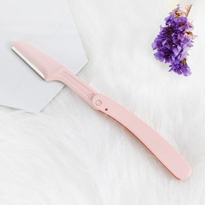 China Eyebrow factory direct supply of new eyebrow folding trimmer, detachable folding eyebrow trimmer, safety macro blade, one-piece to b for sale