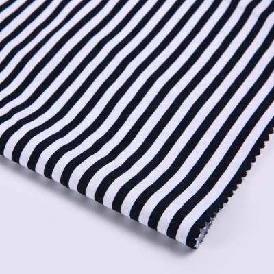 China Good Service Shrink-Resistant Knitting Fabric Custom 95% Cotton 5% Cotton Plain Jersey for sale