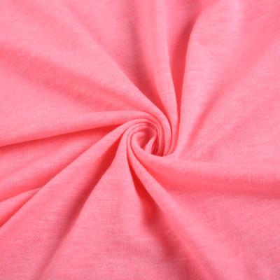 China Latest Design Polyester Cotton Yarn Cvc Dyed Fabric Single Rugby Jersey Knitting Fabric Shrink-Resistant for sale