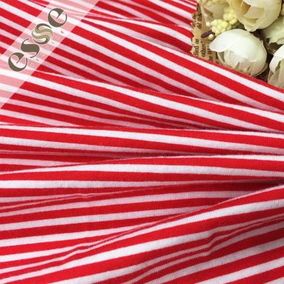 China Anti-Static Hot Sale New Design Simple Jersey Knit Printed 100% Cotton Fabric For Clothing for sale