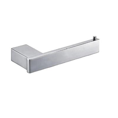 China Modern Wall Mounted Chromed Stainless Steel Bathroom Toilet Paper Roll Holder for sale