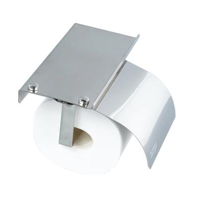 China Wall Mounted High Quality SUS304 Stainless Steel Punch Free Roll Hanger Tissue Holder Bathroom Hanging Paper Toilet Paper Holders for sale