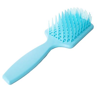 China Home Wet Massage Comb Hair Comb Detangler Hairbrush Wet Detangling Hair Brush for sale