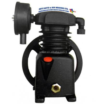 China WILLEST Lubricated Cast Iron Belt Drive Air Compressor Pump BHII10 for sale