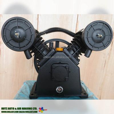 China Willest 2 Hp V Style Cast Iron Lubricated Belt Drive Air Compressor Pump BVI20 for sale