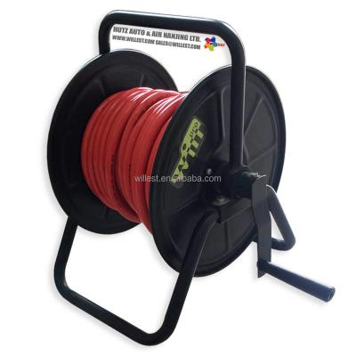 China WILLEST Anti Abrasion Portable Hand Rewind Hose Reel with 100m HRO300-V3/8 Hose for sale