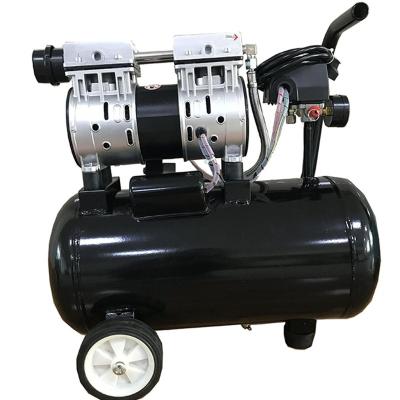 China 24L Portable Oil Free Oil Free Piston Dental Air Compressor for sale