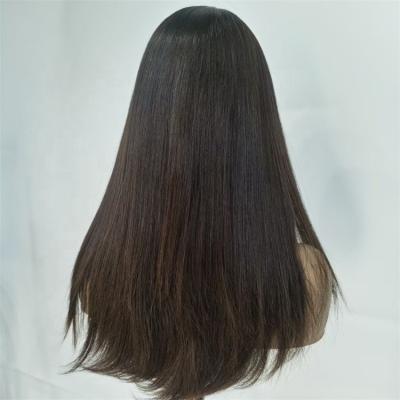 China No rejection. No tangling. Soft. 100% Kosher Virgin European Shiny Jewish Unprocessed Silk Main Hair Factory Wigs 100% Kosher Wig For Women for sale