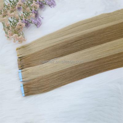 China Wholesale Russian Hair Vendors 100% Free Sample Silky Straight Wave Hair Cuticle Aligned Remy Human Hair Extensions Tape In for sale