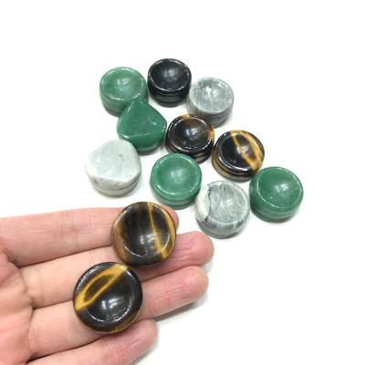 China Natural Green China Aventurine Tiger Eye Calcite Howlite Crystal Sphere Stand For Home Decoration Gifts for sale