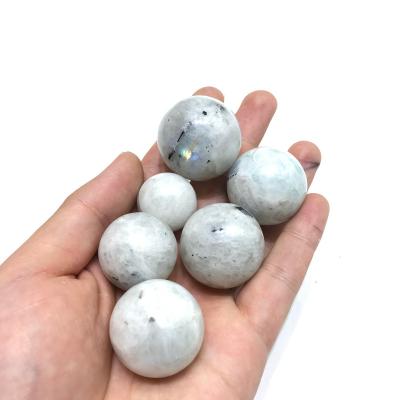 China China Instant High Quality Natural Blue Moonstone Crystal Sphere Ball For Home Decoration Healing for sale