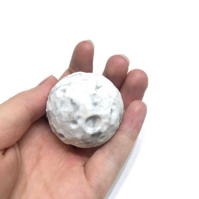 China China Natural Healing Howlite Full Moon 3D Crystal Sphere For Home Decoration Gifts for sale