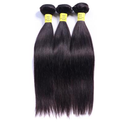 China 3pcs Silky Straight Wave Free Sample In Stock Wholesale 100 Weave Raw Mink Brazilian Hair Bundles Cuticle Aligned Extension for sale