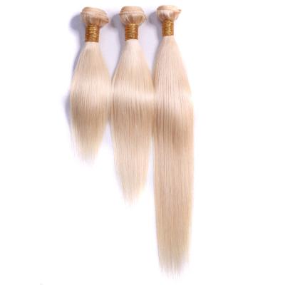 China Raw Virgin Brazilian Hair Extension Mink Brazilian Bundles Cuticle Aligned Wave Weave Cheap Blonde Straight Silky Straight Factory Price 613 for sale