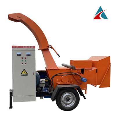 China Wood processing home to buy 6145 type branch chipper with automatic feeding function for sale