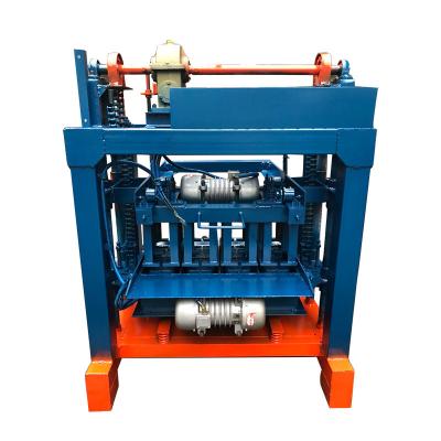 China Heat Resistant Fixed Design Concrete Block Machine High Efficiency Interlocking Brick Making Semi Automatic Concrete Block Making Machine for sale