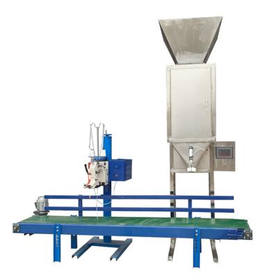 China High Efficiency 5-50Kg Double Bucket Granule Packing Machine Granular Automatic/Semi-automatic Powder Packing Machine for sale