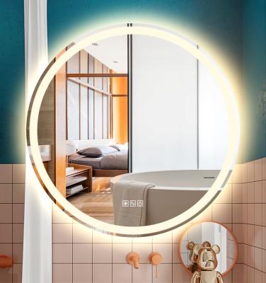 China New Design Living Room Vanity Light Round Led Lights Around Bathroom Mirror For Home Hotel for sale