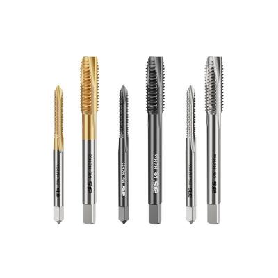 China New Promotion Hot Style Hss 6542 Screw Tap For Stainless Steel And Aluminum Containing Cobalt Cobalt Containing Spiral Titanium M2-M16 for sale