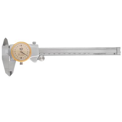 China Stainless steel Dial caliper, 0-150 mm/0.02 mm for sale