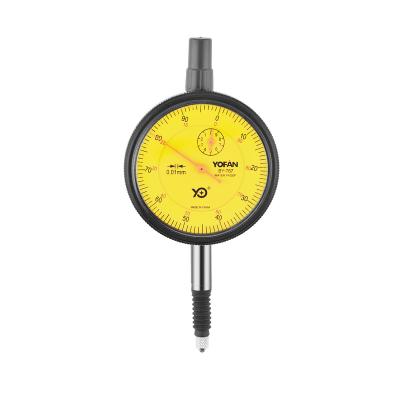 China QY-767 Dial indicator 0-10mm/0.01mm, dial gauge,waterproof 767 for sale