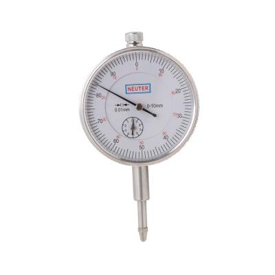 China Aluminum High Quality Control 0-10 Mm/0.01 Mm Digital Dial Indicator Gauge Ordinary Dial Indicator Professional Dial Test Indicator for sale